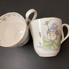 【未使用品】Noritake ✖️トトロ　お皿&カップセットの画像