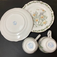 【未使用品】Noritake ✖️トトロ　お皿&カップセットの画像