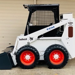 TCM ボブキャット 725 881時間 スキッドステアローダー ミニホイールローダー ショベルローダー4WD サイドミラー LEDライトの画像