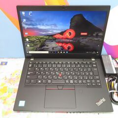 B14 レノボ 16GB Thinkpad X390 13.3型 FHD カメラ 良品 office2019