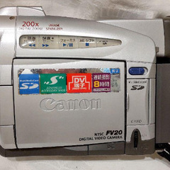 Canon キャノン デジタルビデオカメラの画像