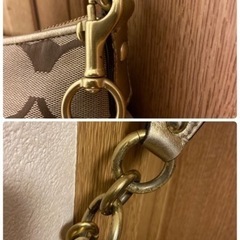 お取引、ありがとうございました😊値下げ！coach  2way ショルダーバッグの画像