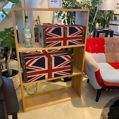 宇都宮でオシャレな家具を探すなら『オトワリバース！』無印良品 MUJI スタッキングシェルフ シェルフ フリーラック 収納棚 ナチュラル 中古品