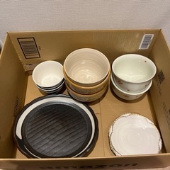 【引渡済】食器　有田焼など　丼　皿　新生活