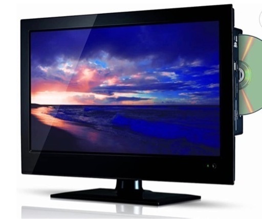 液晶テレビ16インチ　リモコン　アダプター　自立型