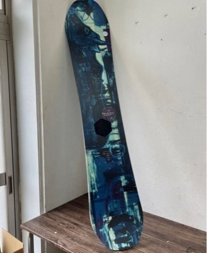 送料込み BURTON バートン フォーポイントファイブ スノーボード板 154.5cm 植村能成