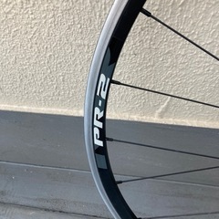 自転車　フロントホイールの画像