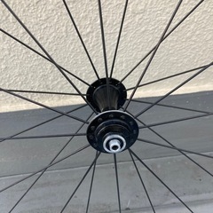 自転車　フロントホイールの画像
