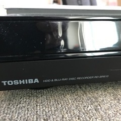 中古品ブルーレイレコーダー　REGZA RD-BR610 の画像