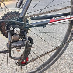 【商談中】SIAFEI ATX980 ロードバイク 前2段 後7段 14段ギア 黒/赤 700×25C  /  AJ-0434-1Fの画像