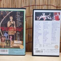 VHS 2本セット ひばりのすべて/武道館ライヴ 美空ひばり ビデオ コンサート☆ 札幌市 豊平区 平岸の画像