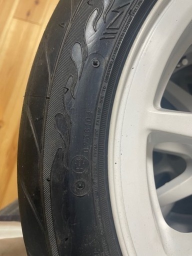 15インチ　ホイール　5j 100 4h 