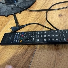 TOSHIBA REGZA 19RE2 19インチ　リモコンの画像