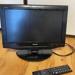 TOSHIBA REGZA 19RE2 19インチ　リモコン