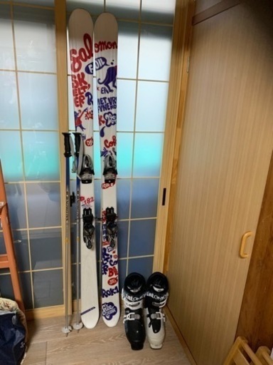 サロモン　フリースキー　FOIL 182cm  ブーツ　27.5cm