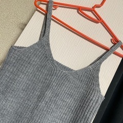 ニット　キャミワンピの画像
