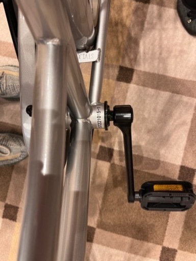 新品の自転車