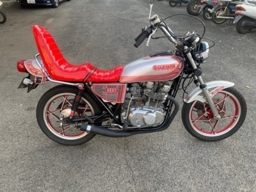 スズキ　GS400 旧車　検付　実動　好調