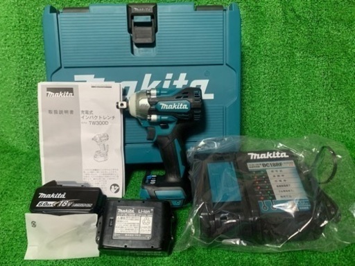 【３月のみ値下げ中】マキタ　makita  TW300DRGX  フルセット18V6Ah  充電式インパクトレンチ　【未使用】
