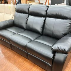 美品 SAKODA サコダ 電動3Pソファ リクライニング付き No.2696● ※現金、クレジット、ぺイペイ、スマホ決済対応※