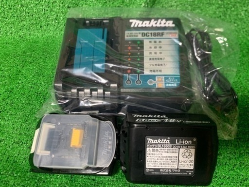 【３月のみ値下げ中】マキタ　makita  18V6Ah純正バッテリー　充電器