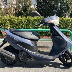 【良品】 原付 スズキ V50 4st 紺色 S40の画像