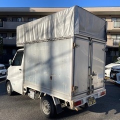 (決算セール)軽貨物コンテナ幌車 パネルバンの画像