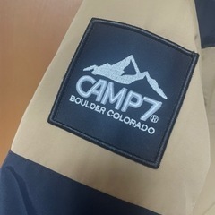 【☆期間限定☆】CAMP7 シンパテックスダウンジャケット　Lサイズの画像