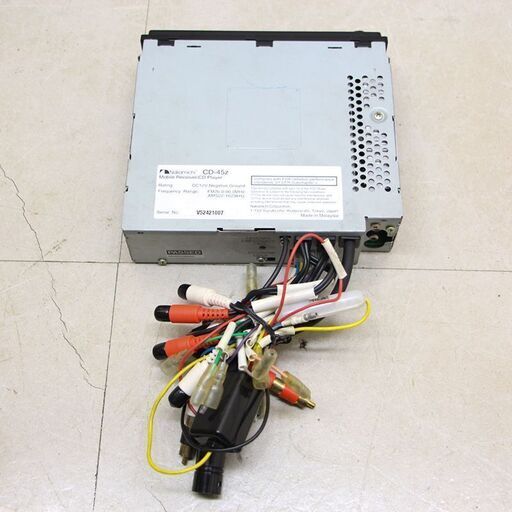 ナカミチ Nakamichi CD-45z Mobile Receiver CD Player (A472wY)