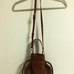 女性用♪ 2way ショルダーバッグ　ハンドバッグ　明るいブラウンの画像