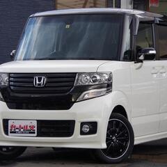 【自社ローン】ホンダ  N BOXカスタム G・ターボAパッケージ ブラックでもローンでクルマが買えちゃいます！の画像
