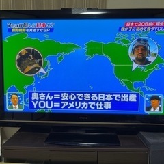 HITACHI プラズマテレビ　50インチの画像