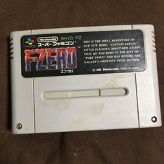 スーパーファミコンソフト f-ZEROの画像