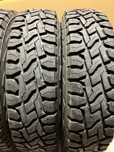 185/85R16 バリ山マットタイヤ4本 ジムニー等　ランクB