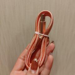 急速充電ケーブル、ピンク