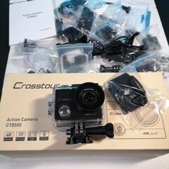 ほぼ新品 アクションカメラ　防水ケース付　CT8500の画像