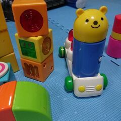 コンビ マグネット積み木 ジャンク品の画像