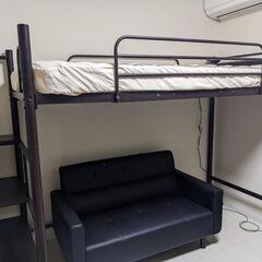(受け渡し決定済)階段付きロフトベッド 美品です！の画像