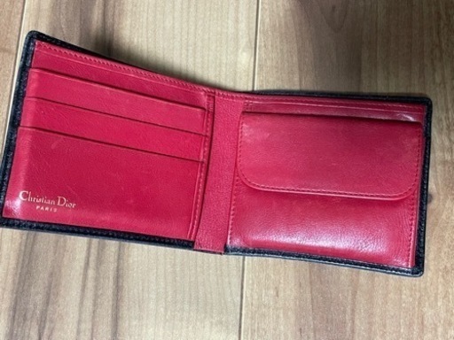 決まりました。Dior 二つ折り 財布
