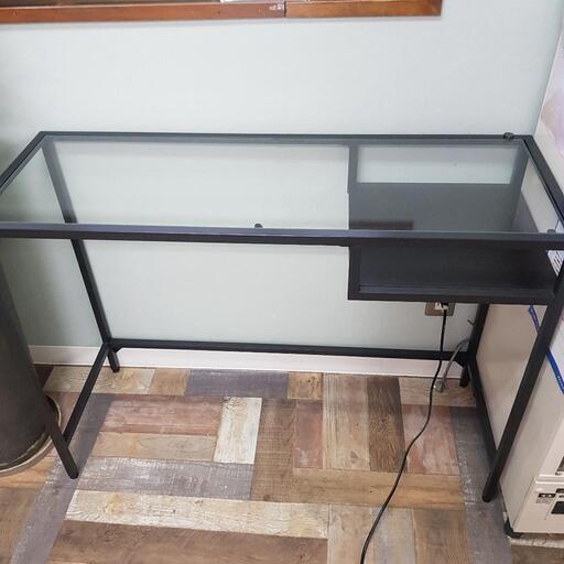 値下げ中   IKEA ガラステーブル