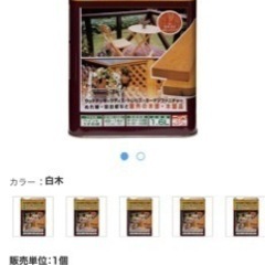 600円値下げしました😊未開閉❗️油性デッキ&ラティス用ステイン