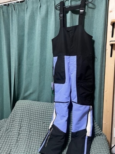 ビブパンツ　パープル　【スノボウェア】
