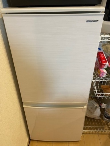 SHARP 小型冷蔵庫　一人暮らし