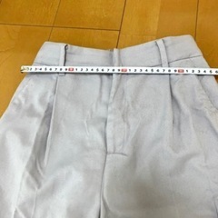 9/4まで GLOBAL WORK パープル ワイドパンツの画像