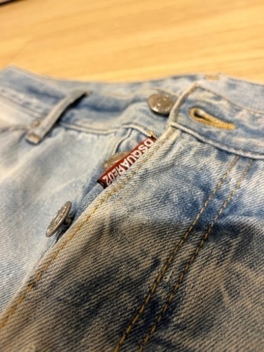 【お譲り決定】DSQUARED2 ディースク　ダメージデニム　メンズ