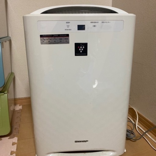 決定しました　SHARP加湿空気清浄機