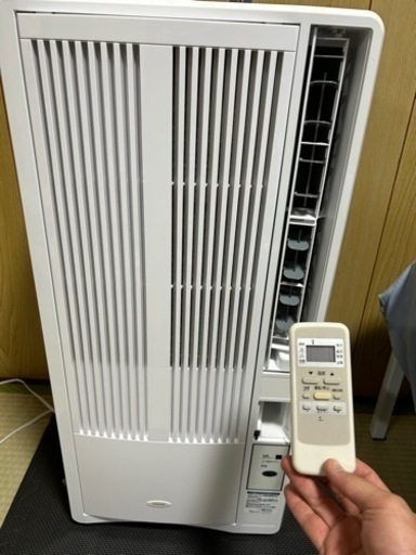 窓型エアコン2021年製