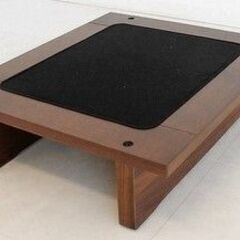 ソファ スツール/オットマン　本革　新品同様の画像