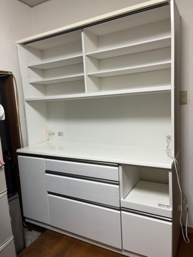 【値下げしました‼️】大型食器棚‼️160cm‼️
