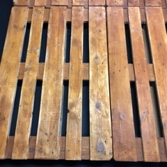 【決まりました】【中古パレット4枚】ダブルベッドサイズの画像